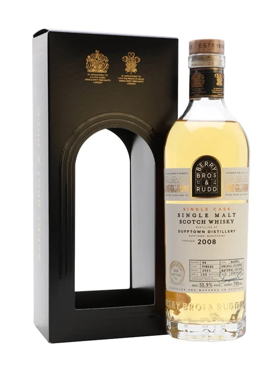 Dufftown 2008 / 15 Year Old / Pineau Finish / Berry Bros & Rudd Speyside Whisky - Speyside Review