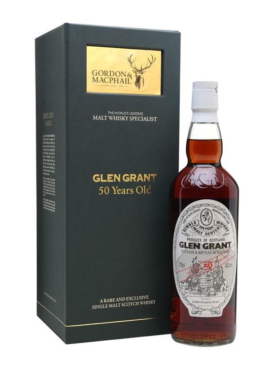 Glen Grant 50 Year Old / Sherry Cask / Gordon & MacPhail Speyside Whisky - Speyside Review