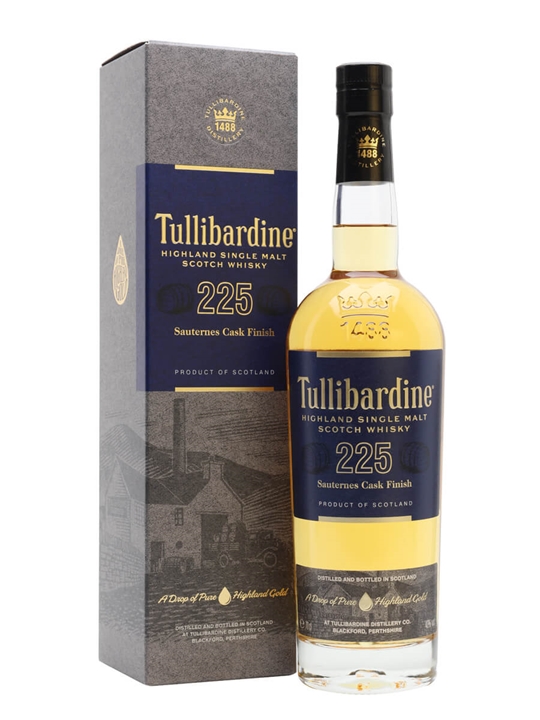 Tullibardine 225 / Sauternes Finish Highland Single Malt Scotch Whisky - Single Malt Review