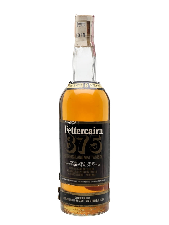 Fettercairn 875 / 8 Year Old / Bot.1960s Highland Whisky - Highland Review