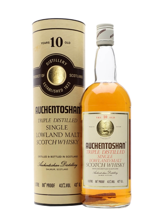 Auchentoshan 10 Year Old / Bot.1980s Lowland Single Malt Scotch Whisky - Single Malt Review