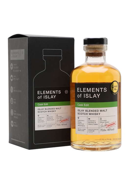Elements of Islay Cask Edit Islay Blended Malt Scotch Whisky - Blended Malt Review