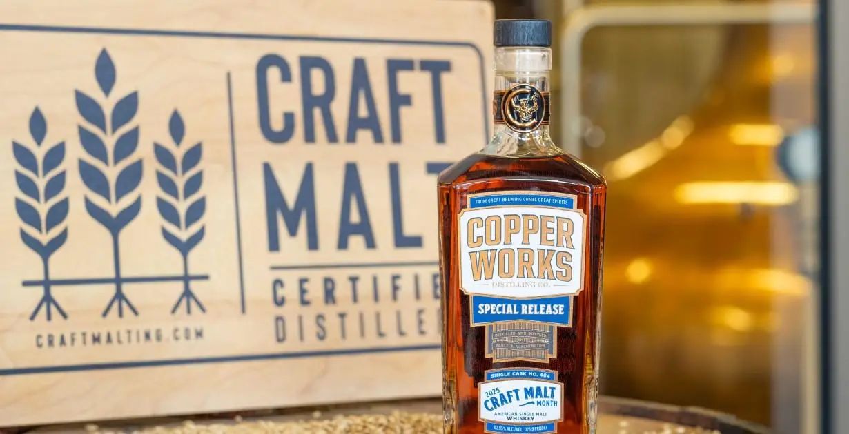 Copperworks Release Limited Single Malt for Craft Malt Month - American Review