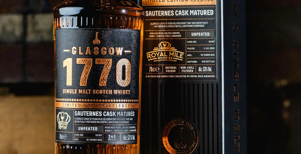 The Glasgow Distillery Unveils Rare Whisky at Whisky Fringe - American Review