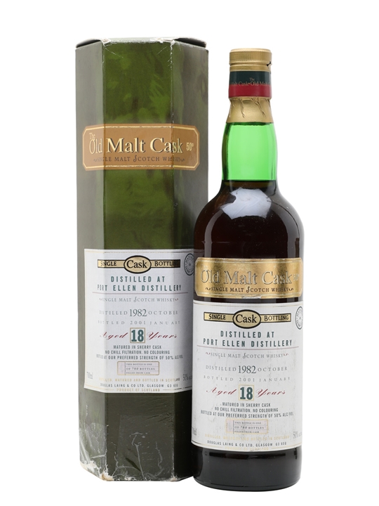 Port Ellen 1982 / 18 Year Old / Sherry Cask / Old Malt Cask Islay Whisky - Islay Review