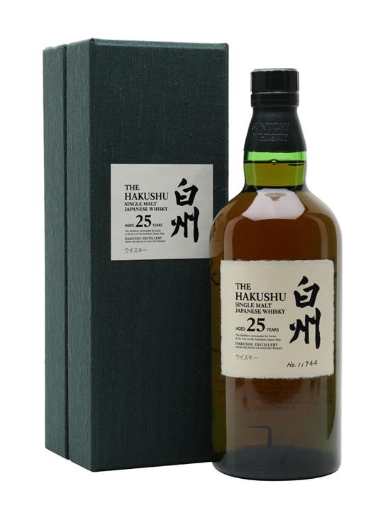 Hakushu 25 Year Old Japanese Single Malt Whisky - Single Malt Review