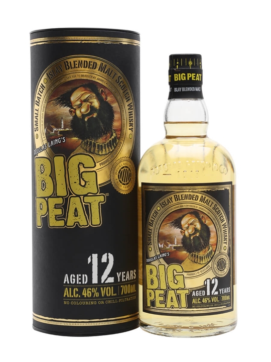 Big Peat 12 Year Old Blended Malt Scotch Whisky - Blended Malt Review