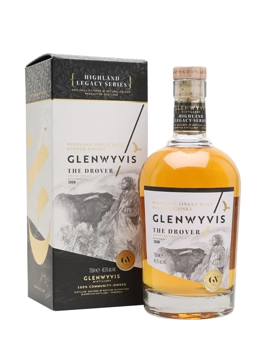 GlenWyvis The Drover Highland Single Malt Scotch Whisky - Single Malt Review