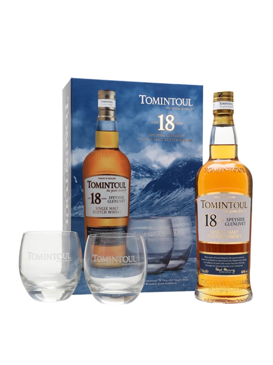 Tomintoul 18 Year Old / Glass Set Speyside Single Malt Scotch Whisky - Single Malt Review