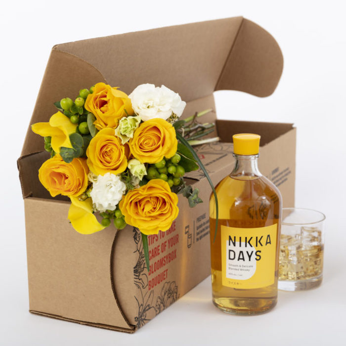 Nikka Whisky, Bloomsybox Partner For Flowers, Whisky Combo Offering - Japanese Review