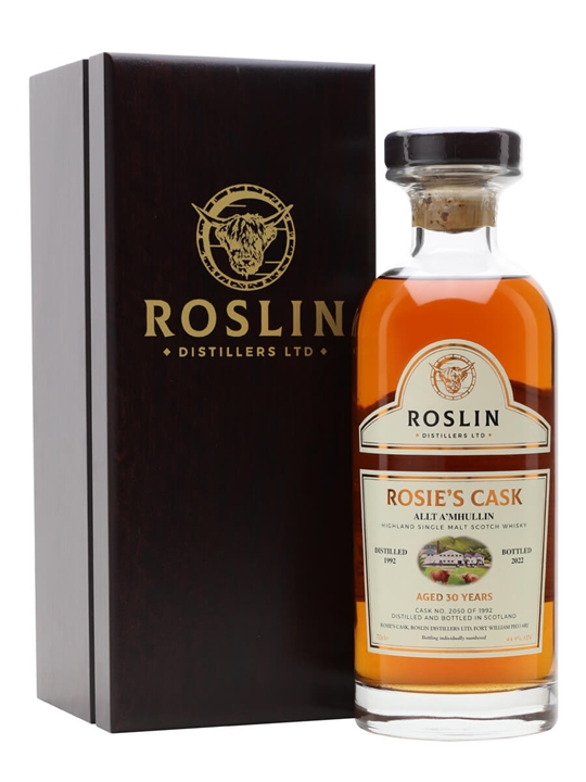Allt A'Mhullin (Ben Nevis) 1992 / 30 Year Old / Rosie's Cask Highland Whisky - Single Malt Review