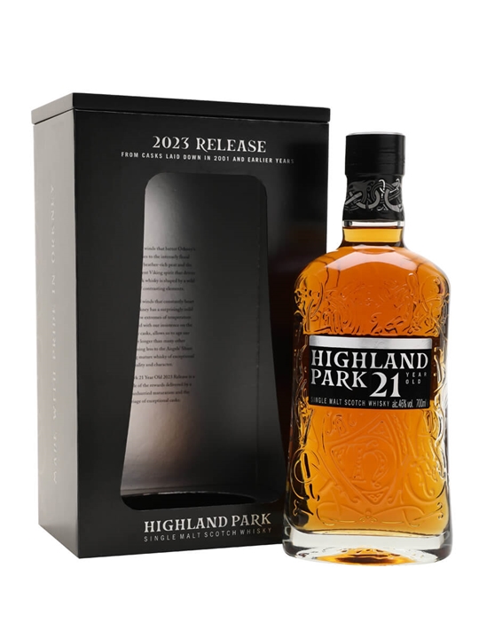 Highland Park 21 Year Old / 2023 Release Island Whisky - Bourbon Review
