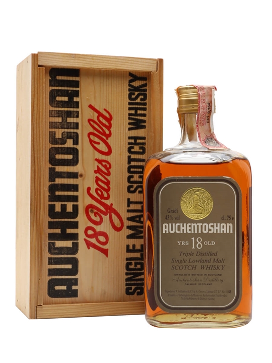Auchentoshan 18 Year Old / Bot.1980s Lowland Single Malt Scotch Whisky - Single Malt Review
