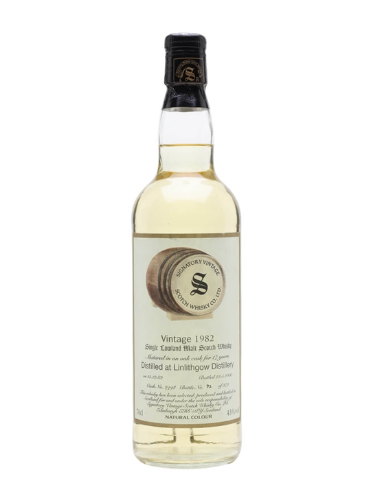 Linlithgow 1982 / 17 Year Old / Signatory Lowland Whisky - Lowland Review