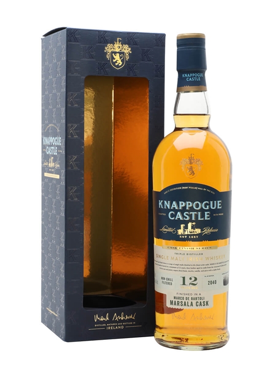 Knappogue Castle 12 Year Old Marsala Finish Irish Single Malt Whiskey - Single Malt Review