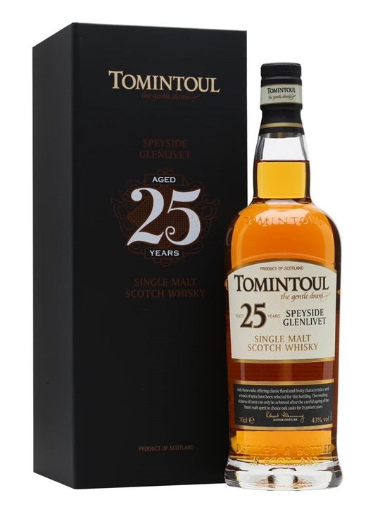 Tomintoul 25 Year Old Speyside Single Malt Scotch Whisky - Single Malt Review