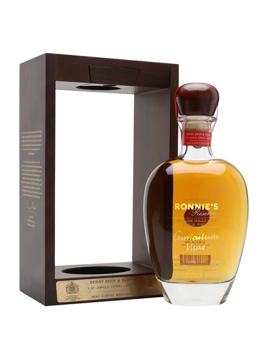 Ronnie's Reserve 1969 / Bot.2019 / Sherry Cask Speyside Whisky - Single Malt Review