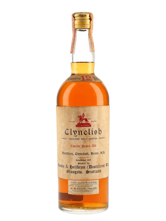 Clynelish 12 Year Old / Bot.1960s Highland Single Malt Scotch Whisky - Single Malt Review