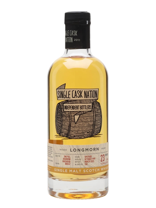 Longmorn 1999 / 23 Year Old / Single Cask Nation Speyside Whisky - Single Malt Review