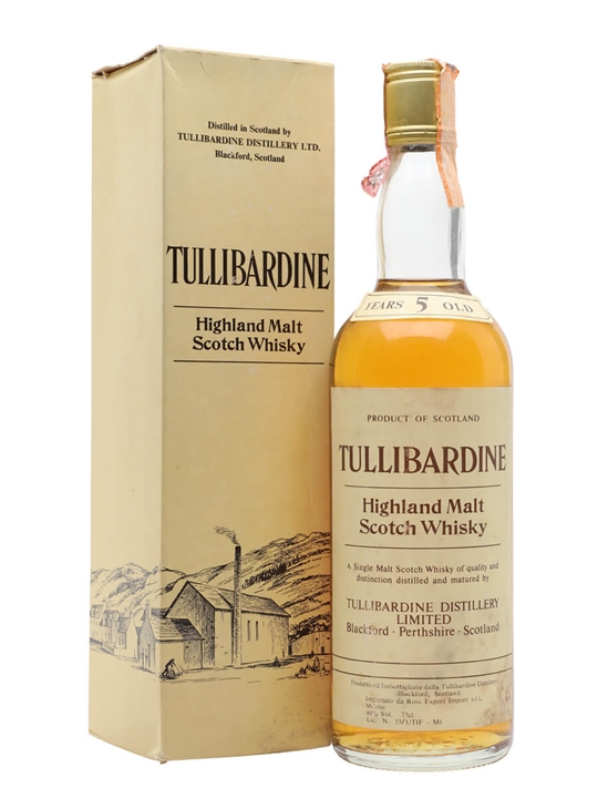 Tullibardine 5 Year Old / Bot.1980s Highland Single Malt Scotch Whisky - Single Malt Review