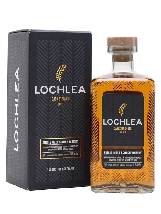 Lochlea Cask Strength / Batch 1 / 4 Year Old Lowland Whisky - Bourbon Review