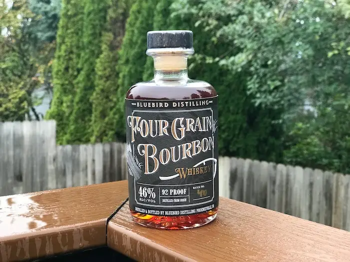 Bourbon Review: Bluebird Distilling Four Grain Bourbon - Bourbon Review