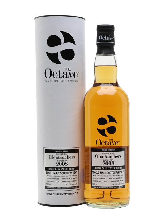 Glentauchers 2008 / 15 Year Old / Sherry Octave / Duncan Taylor Speyside Whisky - Speyside Review