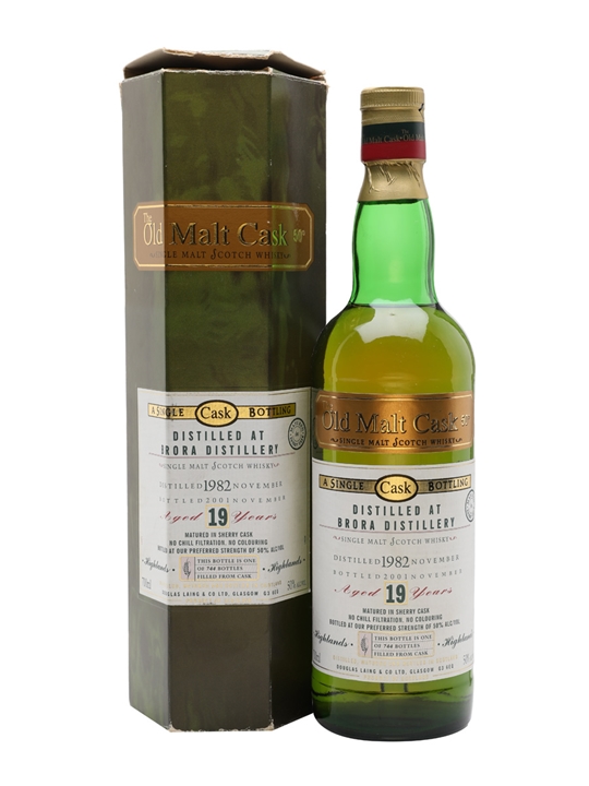 Brora 1982 / 19 Year Old / Sherry Cask / Old Malt Cask Highland Whisky - Highland Review