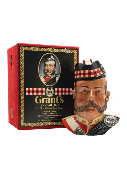 Grants Character Jug 25 Year Old / Royal Doulton Blended Scotch Whisky - Blended Review