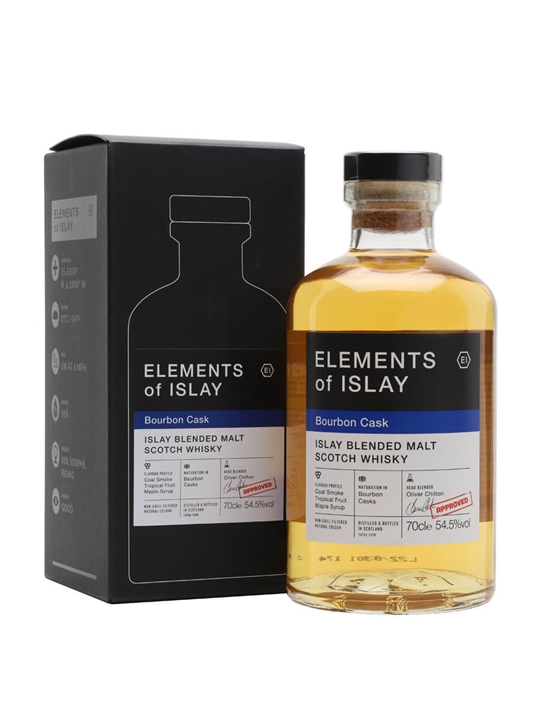 Elements of Islay Bourbon Cask Islay Blended Malt Scotch Whisky - Blended Malt Review