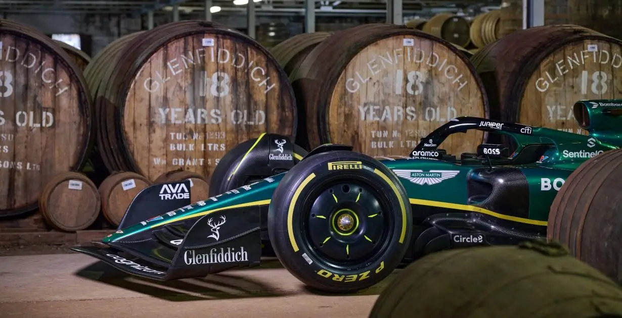 Glenfiddich X Aston Martin F1 Whisky Pop-Up Comes to New York - American Review