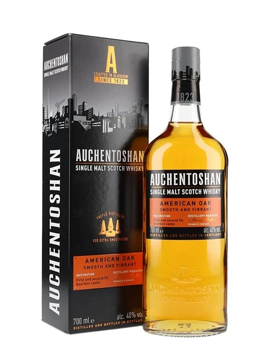 Auchentoshan American Oak Lowland Single Malt Scotch Whisky - Single Malt Review
