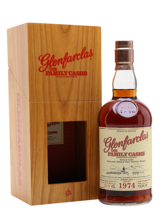 Glenfarclas 1974 / Family Casks / Cask #5787 / Spring 2017 Speyside Whisky - Single Malt Review