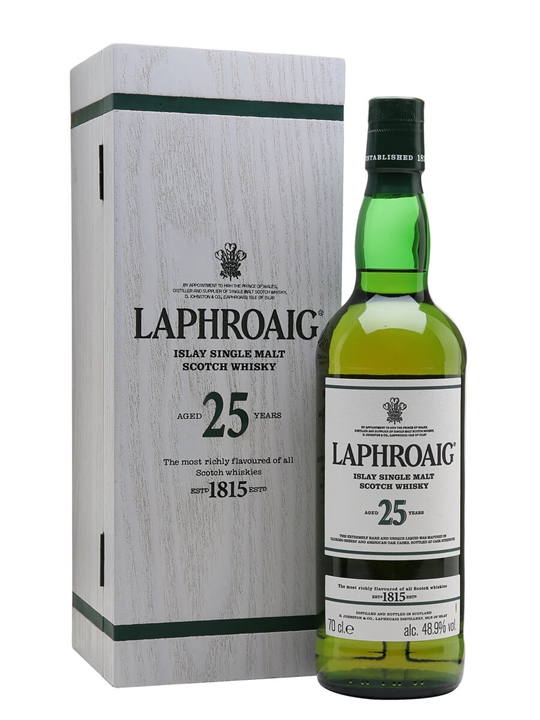 Laphroaig 25 Year Old / Cask Strength / Bot.2017 Islay Whisky - Bourbon Review