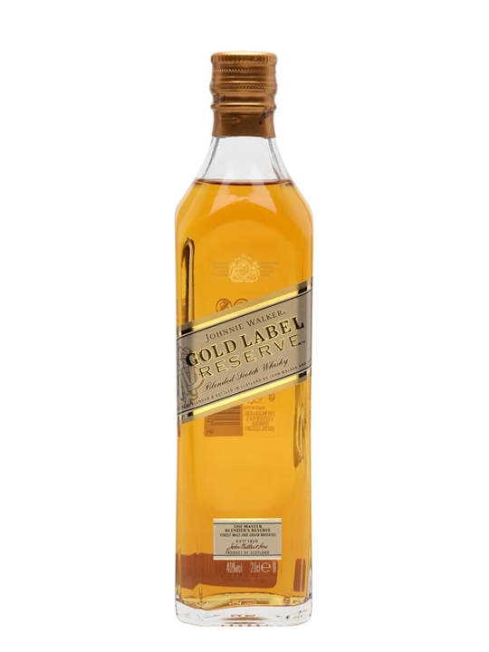 Johnnie Walker Gold Label Reserve / Small Bottle Blended Scotch Whisky - Single Malt Review