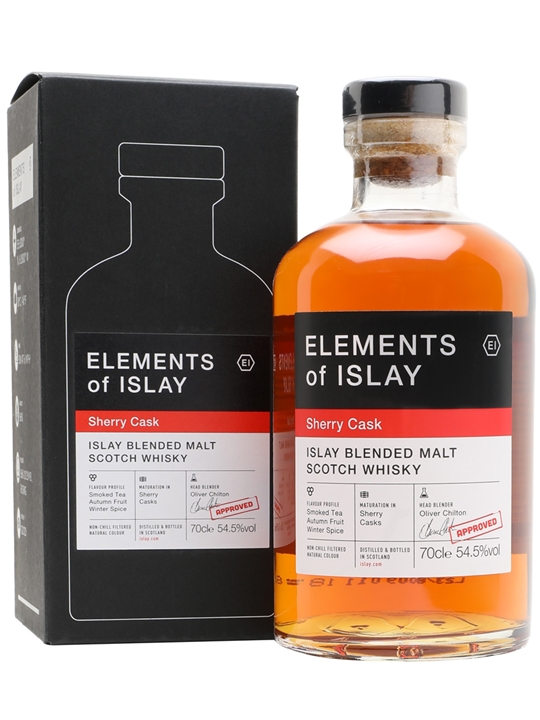 Elements of Islay Sherry Cask Islay Blended Malt Scotch Whisky - Blended Malt Review