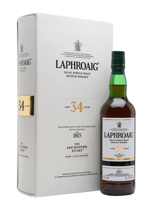Laphroaig 34 Year Old (1987) / The Ian Hunter Story 4 Islay Whisky - Single Malt Review