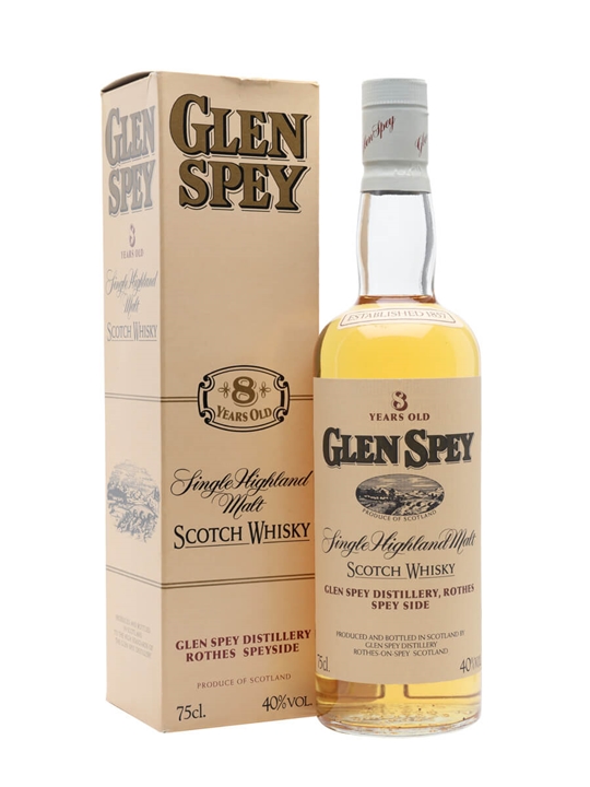Glen Spey 8 Year Old / Bot.1980s Speyside Single Malt Scotch Whisky - Single Malt Review