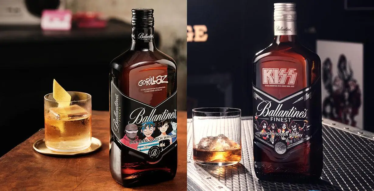 Ballantine’s Unveils KISS and Gorillaz Whiskies - American Review