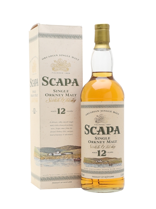 Scapa 12 Year Old / Bot.1990s Island Single Malt Scotch Whisky - Single Malt Review