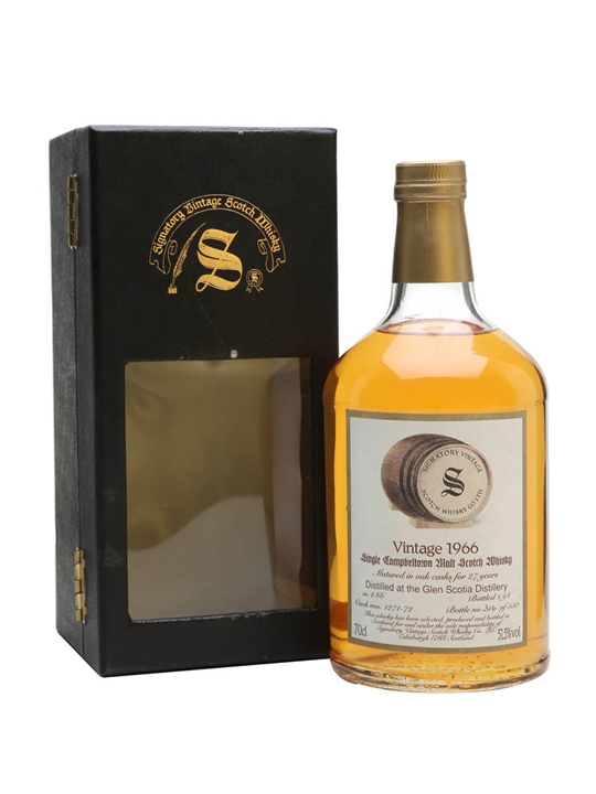 Glen Scotia 1966 / 27 Year Old / Signatory Campbeltown Whisky - Campbeltown Review