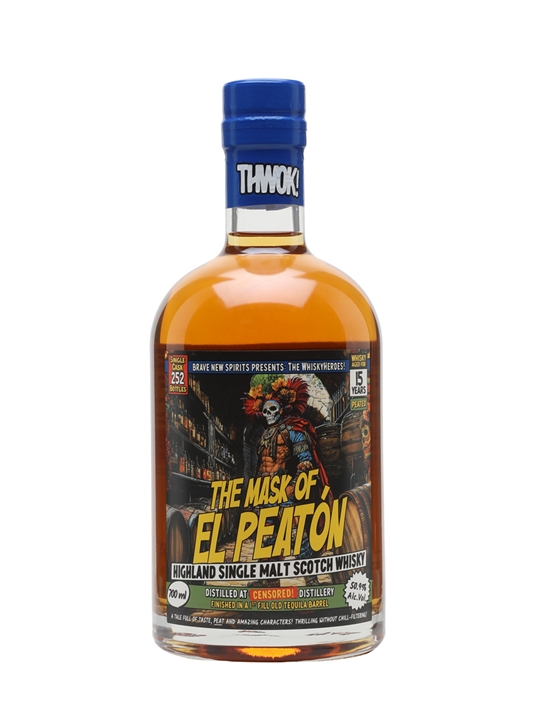 The Mask Of El Peaton (Highland) 15 Year Old / The WhiskyHeroes Highland Whisky - Single Malt Review