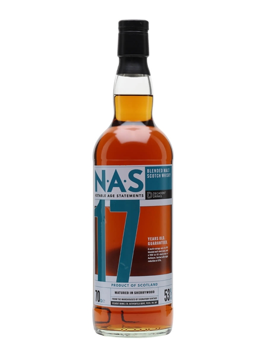 Blended Malt 17 Year Old / Notable Age Statements Blended Whisky - Blended Malt Review