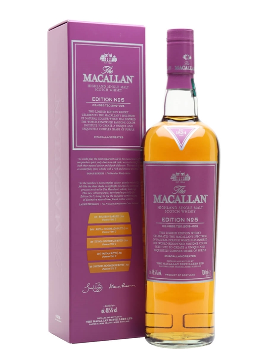 Macallan Edition No.5 Speyside Single Malt Scotch Whisky - Single Malt Review