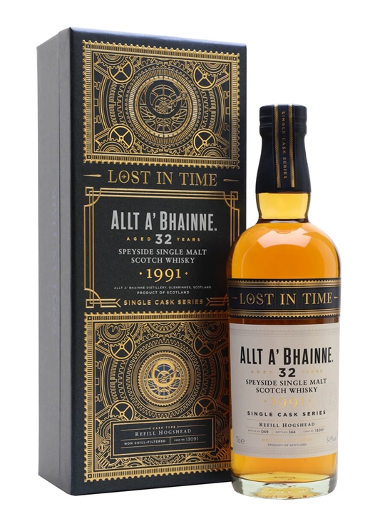 Allt A'Bhainne 1991 / 32 Year Old / Cask 13091 / Lost In Time Series Speyside Whisky - Single Malt Review