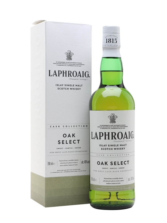 Laphroaig Oak Select Islay Single Malt Scotch Whisky - Single Malt Review