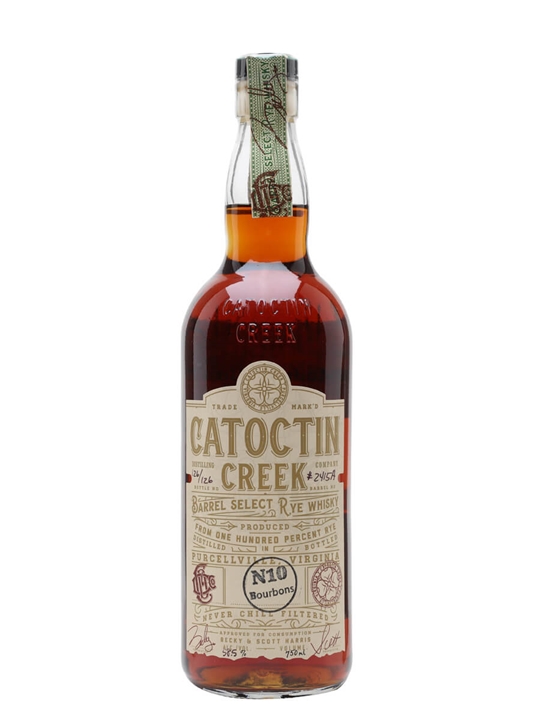 Catoctin Creek Barrel Select Rye Madeira Finish American Rye Whiskey - Rye Review