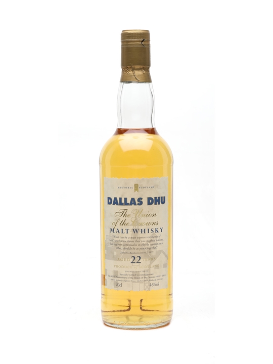Dallas Dhu 22 Year Old / Union of Crowns Speyside Whisky - Speyside Review