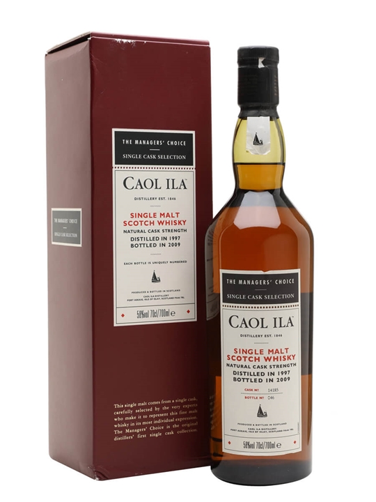 Caol Ila 1997 / Bot.2009 / Managers' Choice / Sherry Cask Islay Whisky - Islay Review