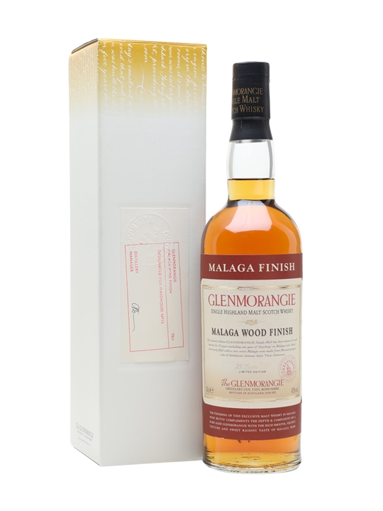 Glenmorangie 25 Year Old / Malaga Wood Highland Whisky - Highland Review